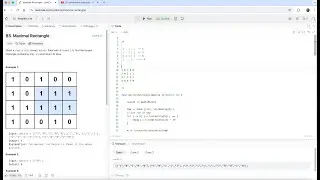 LeetCode: 85. Maximal Rectangle (Goalng & Java)