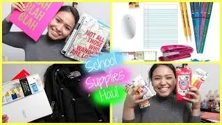 ♡ School Supplies Haul: College Edition