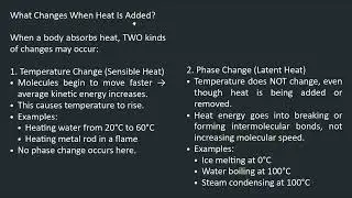 6A F1 A1   Heat & Changes