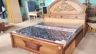 wooden King size cot