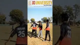 Cricket Tournament 2.0 at JG University