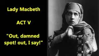 Judi Dench = Lady Macbeth LAST SPEECH hands ACT V 