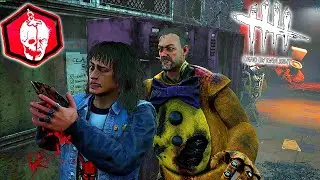 Dead By Daylight - YELLOW RABBIT (Skin Springtrap) PTB - Kill 4/4 MORI -Animatronic VS Survivors 4K