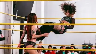 💋Corinne Joy VS Kelsey Raegan💋 @ ACTION WRESTLING 