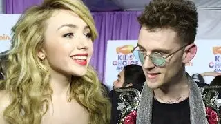 Peyton List, Machine Gun Kelly & MORE Spill On Who They'd Want To Slime At 2017 Kids' Choice Awards