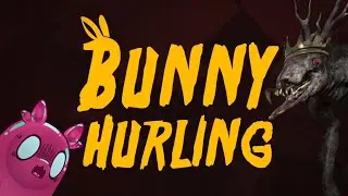 A SCARED SLIME VTUBER PLAYS BUNNY HURLING (FULL GAME)