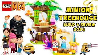 LEGO Despicable Me 4 Minions 🍌& Gru&rsquo;s Family Mansion (75583) PART 1 of 2 | Build & Review 2024
