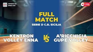 Kentron Volley Enna vs A&rsquo;Ricchigia Gupe Volley | Serie D C.R. Sicilia