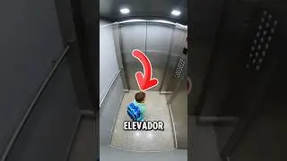 ESSE GAROTINHO FICOU PRESO NO ELEVADOR! #curiosidades #shorts