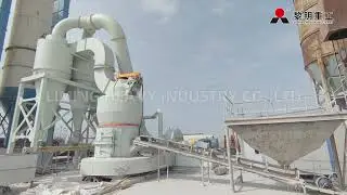 The customer site of MTW European type grinding mill