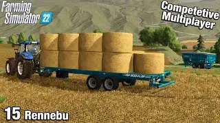 THE EQUIPMENT FLEET IS SLOWLY EXPANDING Rennebu Competitive Multiplayer FS22 Ep 15