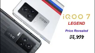 iQOO 7 Legend Price Revealed with all the confirmed Specs! Everything you need to know about iQOO 7!