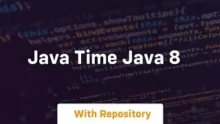 java time java 8