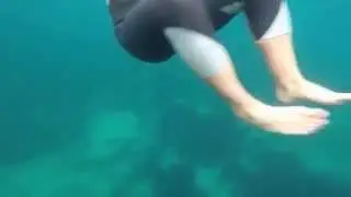 Open water swimming in La Jolla Cove!