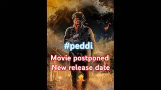 peddi movie postponed 😭💔#peddi#ramcharan #jhanvikapoor #buchhibabu #sukumar