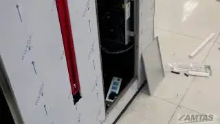 Installation on flap barrier