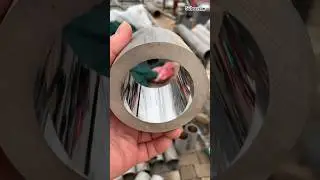 Honing process of stainless steel pipes: Deep hole finishing#technology #tools #shorts