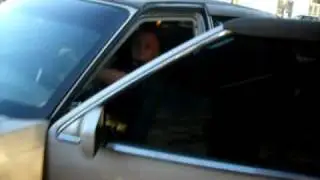 Loud ass 93 Deville with cherry bomb straight pipe, Cadillac baby