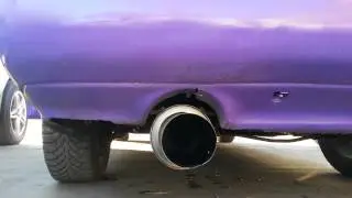 Выхлоп на subaru legacy bd