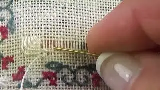 Drawn Thread - Herringbone Hemstitch