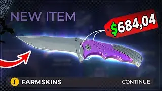 CAN CHEAP KNIVES MAKE ME RICH!! Farmskins Promo Code 2025 | Farmskins Case Opening