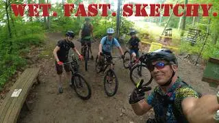 Batawa South MTB - Wet Ski Hill Chaos & Summer Grip Tests