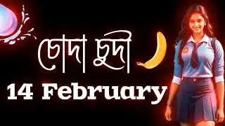 14 February Bangla Song 🤣 | 14 february status | valentine's day status | gala gali song status |