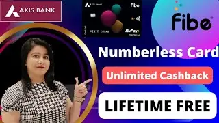 Axis fibe credit card review | first numberless card