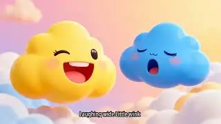 Happy Cloud, Sleepy Cloud ☁️ Learn Feelings & Opposites for Kids