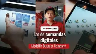 Medell&iacute;n Burger Company- Caso de &eacute;xito uso comandas digitales