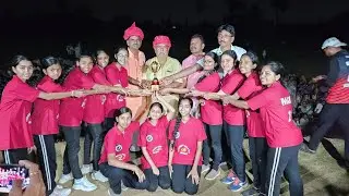 सीरवी समाज ट्रस्ट करमनघाट वडेर की और से दो दिवसीय खेलकूद प्रतियोगिता में बड़गपेट खो खो टीम 