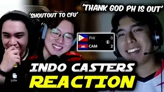 Indo Casters' Reaction to PH's Sibol Team Getting DRAWN OUT in IESF Asia Qualifiers!