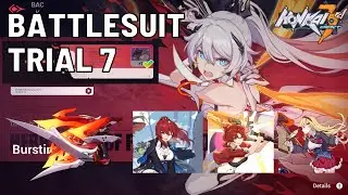 A TANK BOSS? | Herrscher of Flamescion Battlesuit Trial 7 (Honkai Impact 3rd)