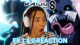 WAIT WHY IS THIS SHOW SO GOOD?! | Kaiju No.8 Episode 1 & 2 Reaction