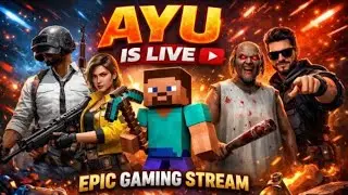 Ayu gamer is live playing games with friends