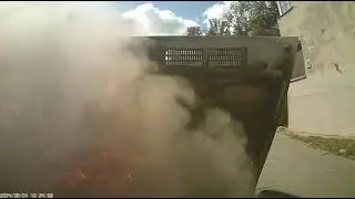 Возгорание ВАЗ классика.