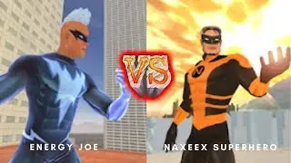 ► Energy Joe vs Naxeex Superhero | Best Mobile Open World Simulator GTA Game Under 100 MB
