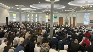 Eid-Gebet 2023 Moschee Assalam Darmstadt | صلاة العيد الفطر مسجدالسلام بدارمشتاتت