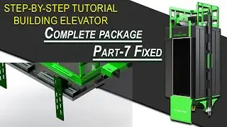 How to build pro elevator cabin. Part 7 Fixed #design