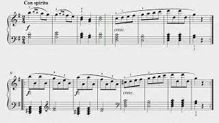 Schubert Op. 18, No. 4 - Ecossaise - 490 pts.