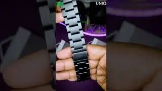 Elevate Your Apple Watch with UNIQ OSTA Stainless Steel Metal Straps #shortsviral #shortsfeed