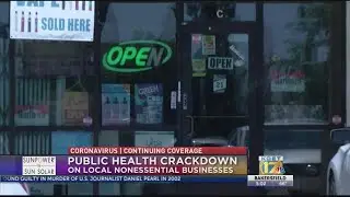 Non-essential business that stay open can face fine, jail time