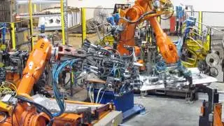 New Center Stamping - Robotic Hood Assembly Line