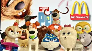 BRINQUEDOS PETS A VIDA SECRETA DOS BICHOS MC DONALDS! PETER TOYS