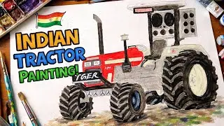 Swaraj 855 modified 🔥 painting atoz full video step by step 