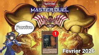 MAXX C A 1 ET L'ARRIVEE DE K9 SUR MASTER DUEL ( ban list fevrier 2026 )