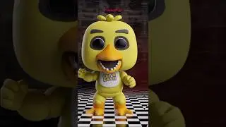 The Classic Funko Pops #fnaf #funkopop #freddy #bonnie #chica #foxy #fnafedit #shorts