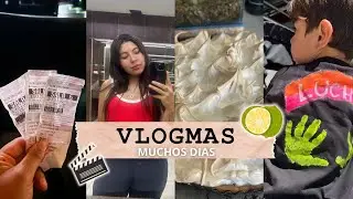 Vlogmas: dias 11 al 15 🎄CINE y RECETA DE LEMON PIE 🍋 Recibiendo productos nuevos 🌸