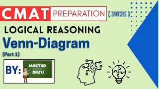 CMAT Logical reasoning || Venn-Diagram || ( Part-1) || CMAT 2025 ||