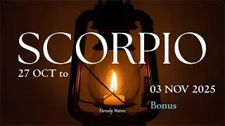 SCORPIO ♏ THEY CANNOT REACH YOU ANYMORE 🎓  YOU ARE THE ALCHEMIST ⏭️ 27 OCT to 03 NOV Bonus Reading